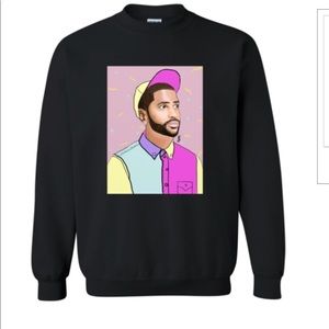 Big Sean Black or Maroon Crewneck Shirt